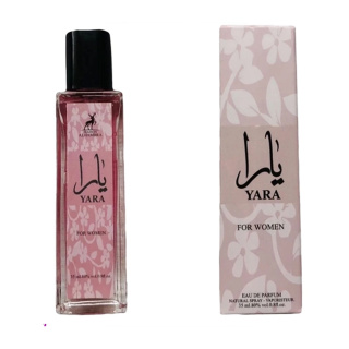 عطر جیبی زنانه مدل Yara حجم 35 میلی لیتر الحمبرا